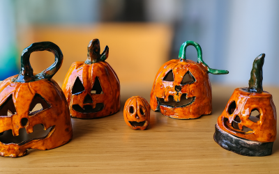 Unser Töpferprojekt zu Halloween